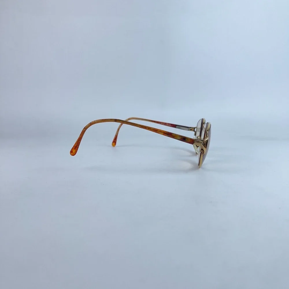 Christian Dior 285941‎ Women's Eyeglasses Brown Plastic Full Rim 56-15-135 mm